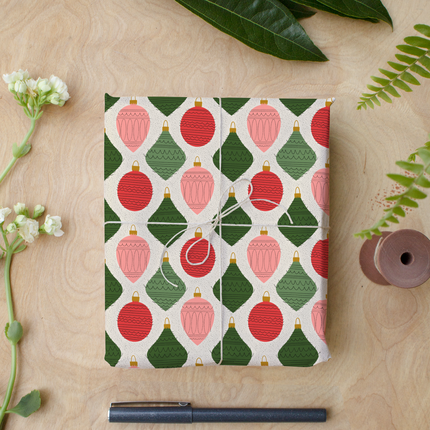 Deck The Halls Wrapping Paper
