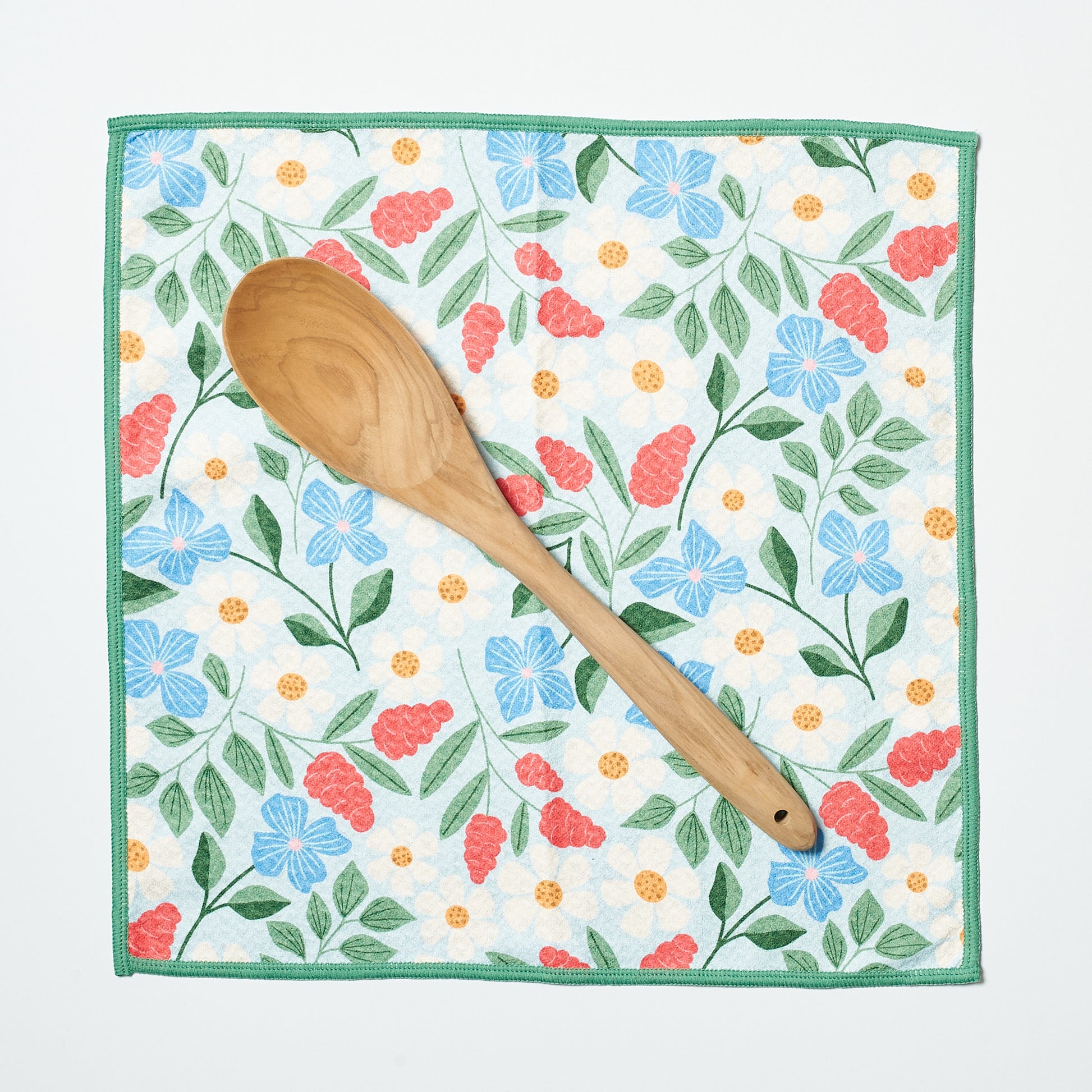 Garden Path Reversible Mighty Mini Towel (set of 3) - Rebecca Jane Woolbright - - Tea Towel