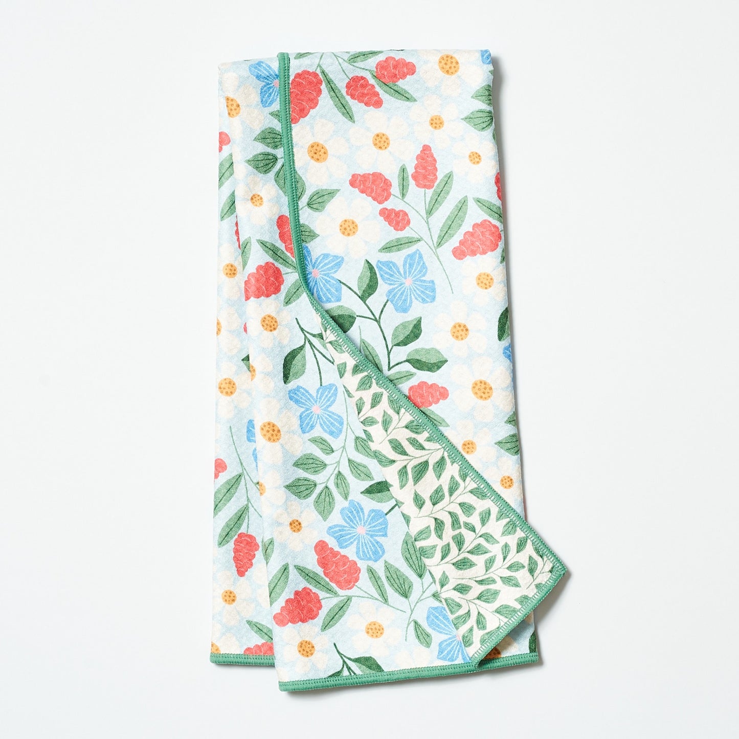 Garden Path Reversible Tea Towel - Rebecca Jane Woolbright - - Tea Towel