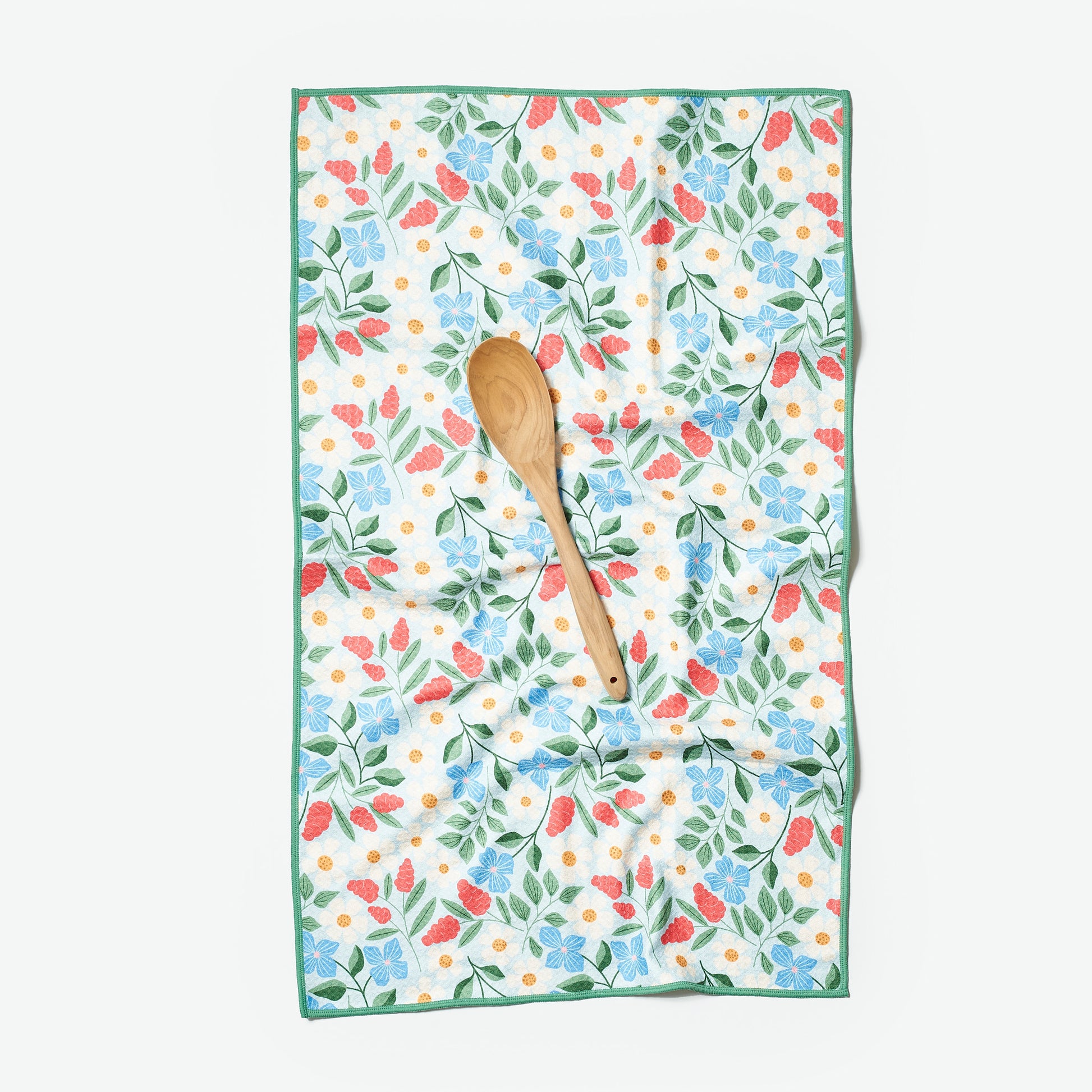 Garden Path Reversible Tea Towel - Rebecca Jane Woolbright - - Tea Towel
