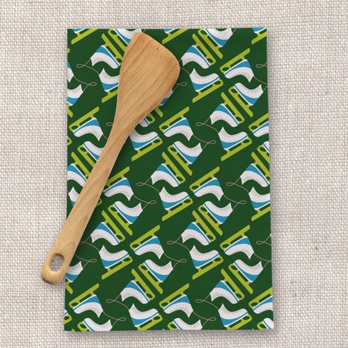 Let's Go Skate Tea Towel