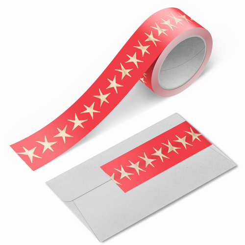 Lucky Star Gold Foil Washi Tape