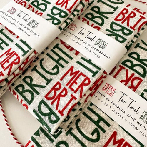 Make it Merry Tea Towel