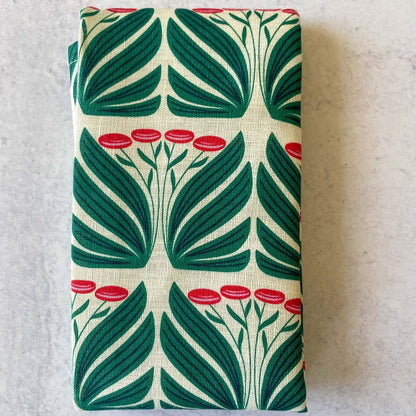 Oma's Festive Garden Tea Towel
