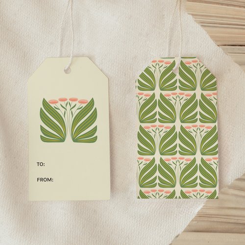 Oma's Garden Gift Tag
