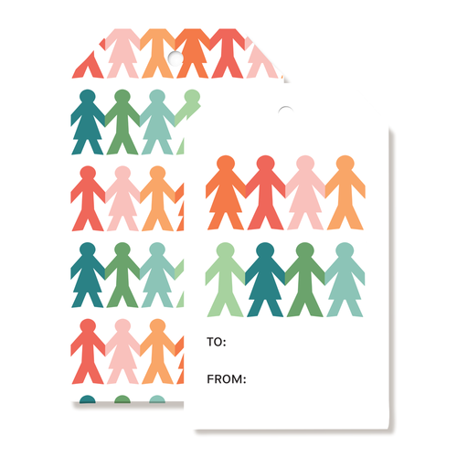 Paper Friends Gift Tags