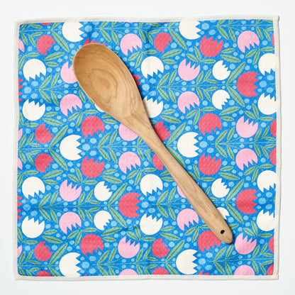 Spring Growth Reversible Mighty Mini Towel (set of 3) - Rebecca Jane Woolbright - - Tea Towel