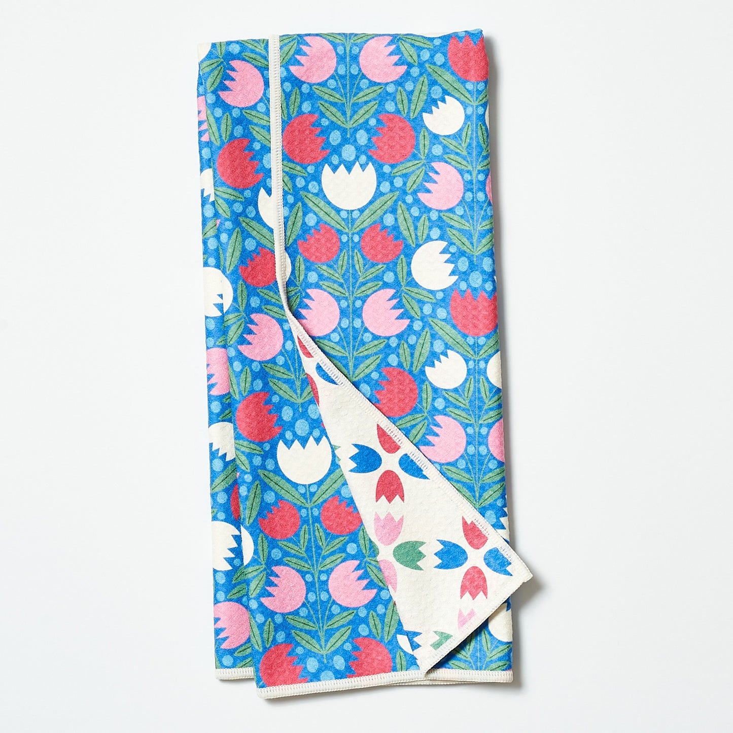 Spring Growth Reversible Tea Towel - Rebecca Jane Woolbright - - Tea Towel