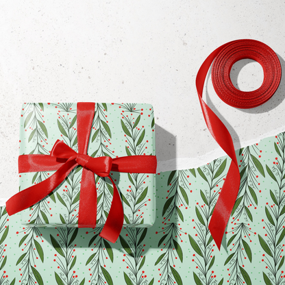 Under the Mistletoe Wrapping Paper