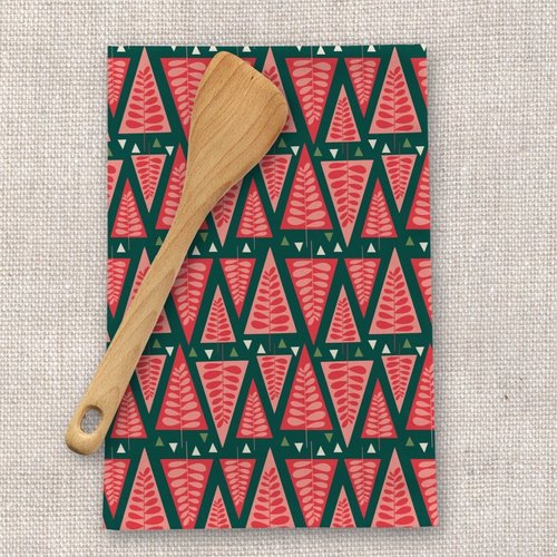Tree Farm Tea Towel