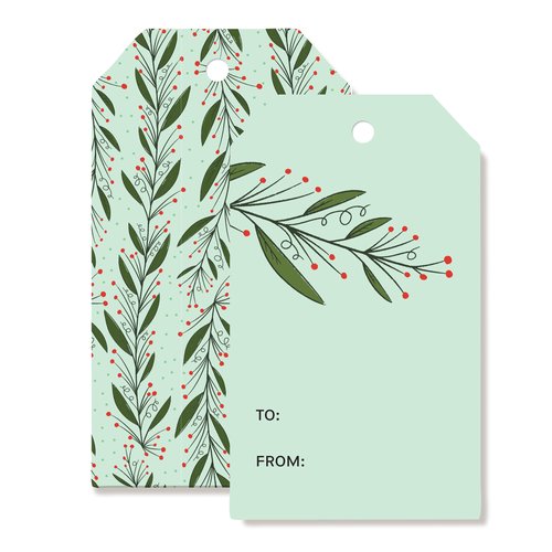 Under the Mistletoe Gift Tag